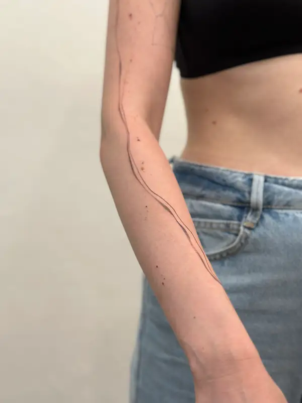 Abstrakce & Freehand Tattoo