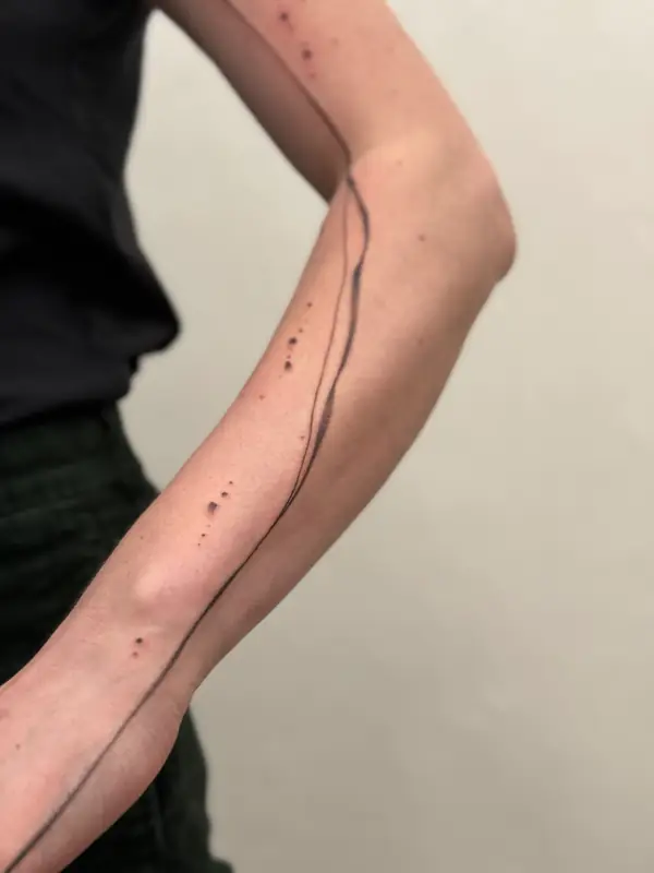 Abstrakce & Freehand Tattoo