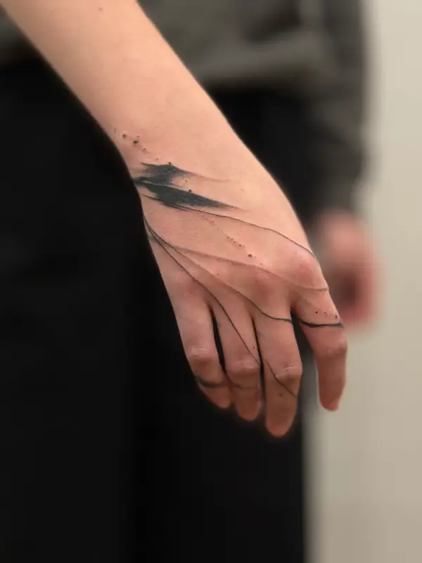 Abstrakce & Freehand Tattoo