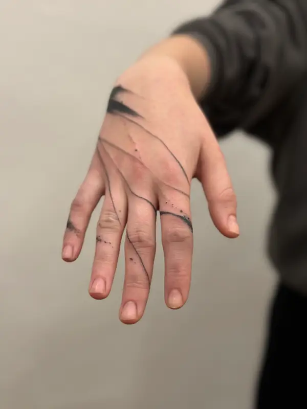 Abstrakce & Freehand Tattoo