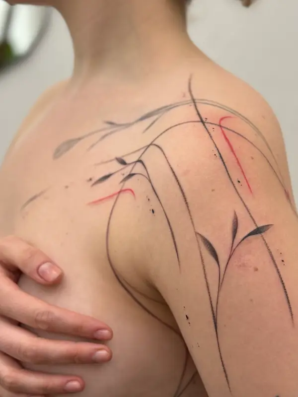 Abstrakce & Freehand Tattoo