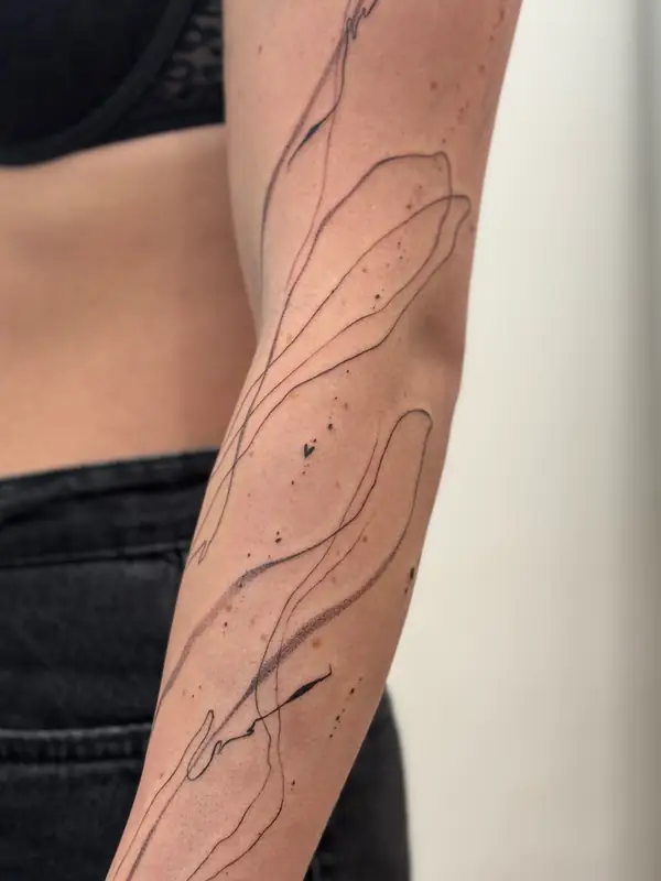 Abstrakce & Freehand Tattoo