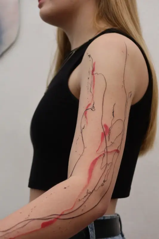 Abstrakce & Freehand Tattoo