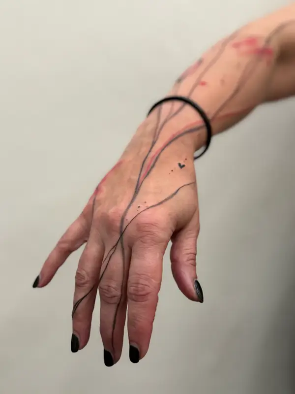 Abstrakce & Freehand Tattoo