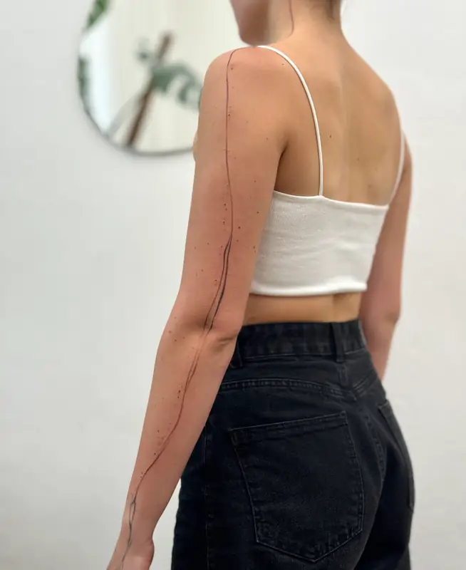 Abstrakce & Freehand Tattoo