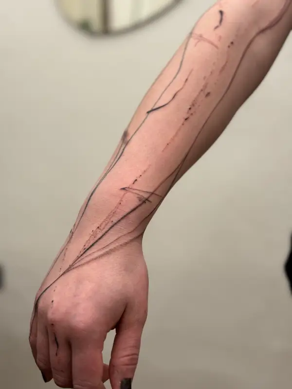 Abstrakce & Freehand Tattoo