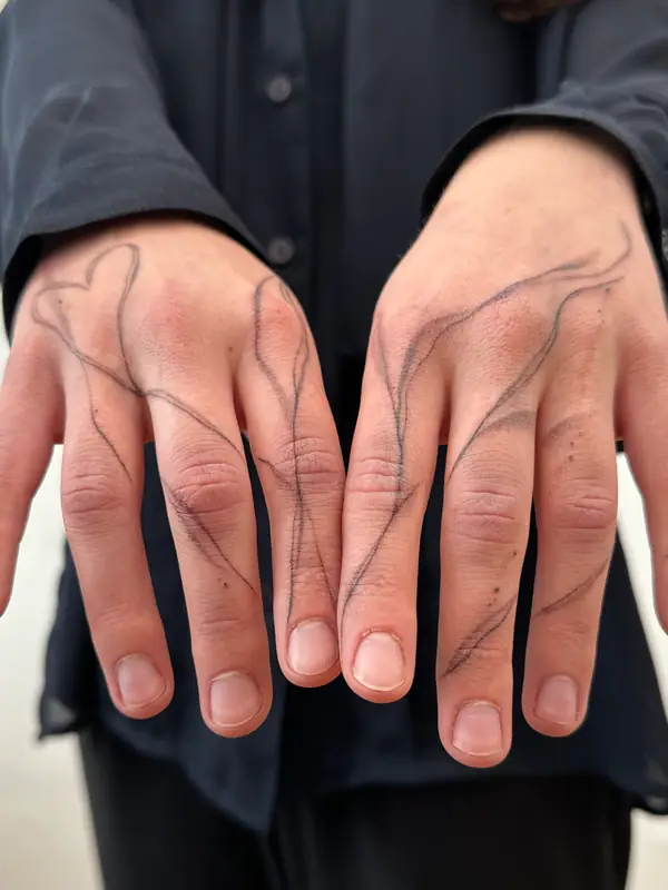 Abstrakce & Freehand Tattoo