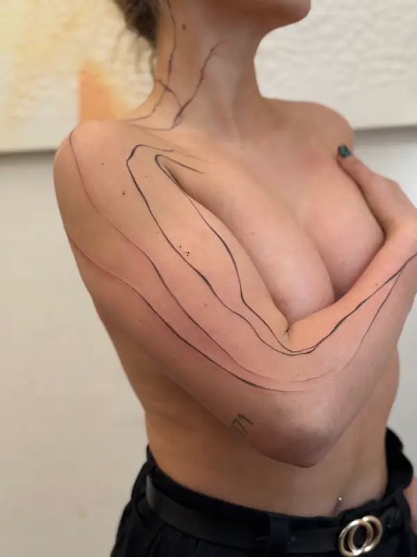 Abstrakce & Freehand Tattoo