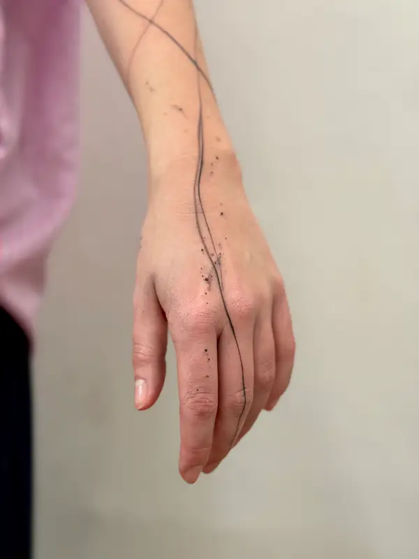 Abstrakce & Freehand Tattoo