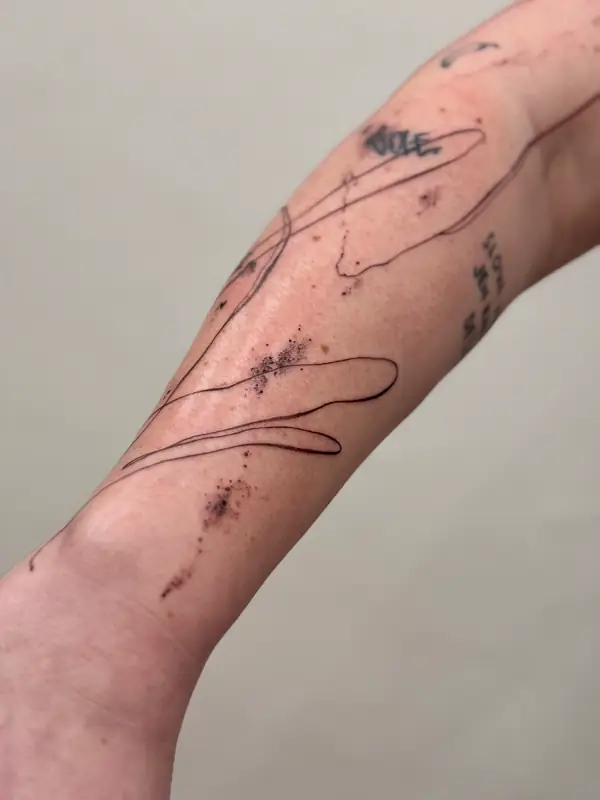 Abstrakce & Freehand Tattoo