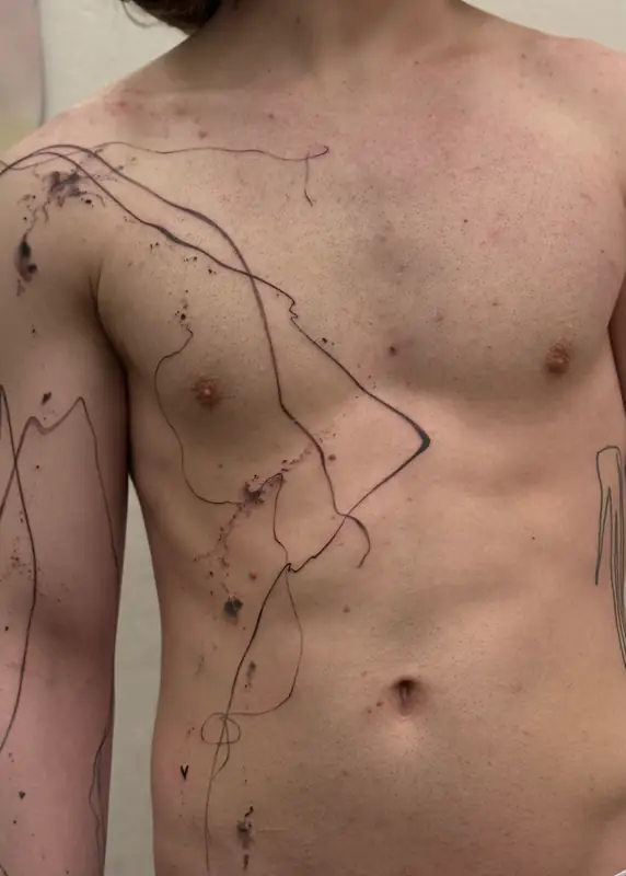 Abstrakce & Freehand Tattoo