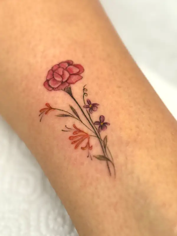 Přírodní Motivy Tattoo