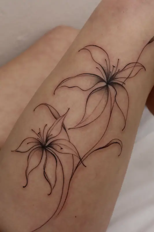 Přírodní Motivy Tattoo