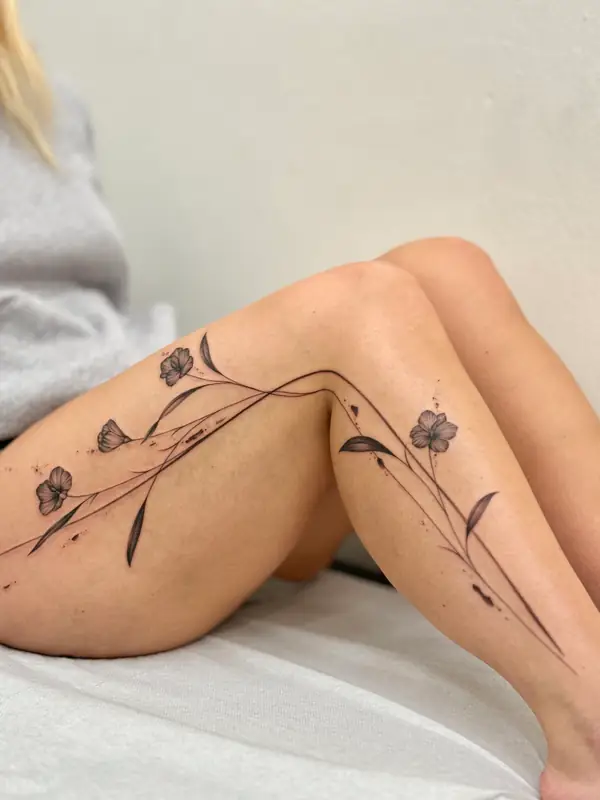 Přírodní Motivy Tattoo