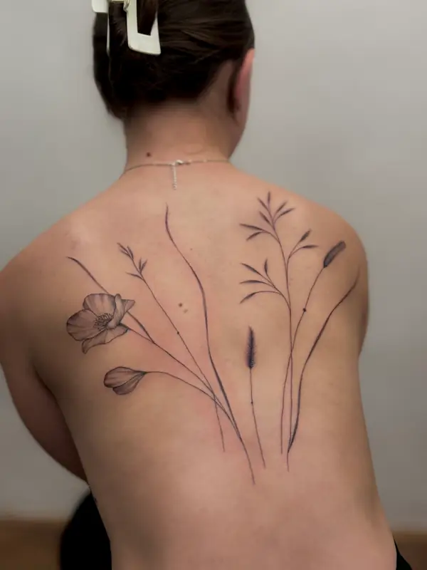 Přírodní Motivy Tattoo