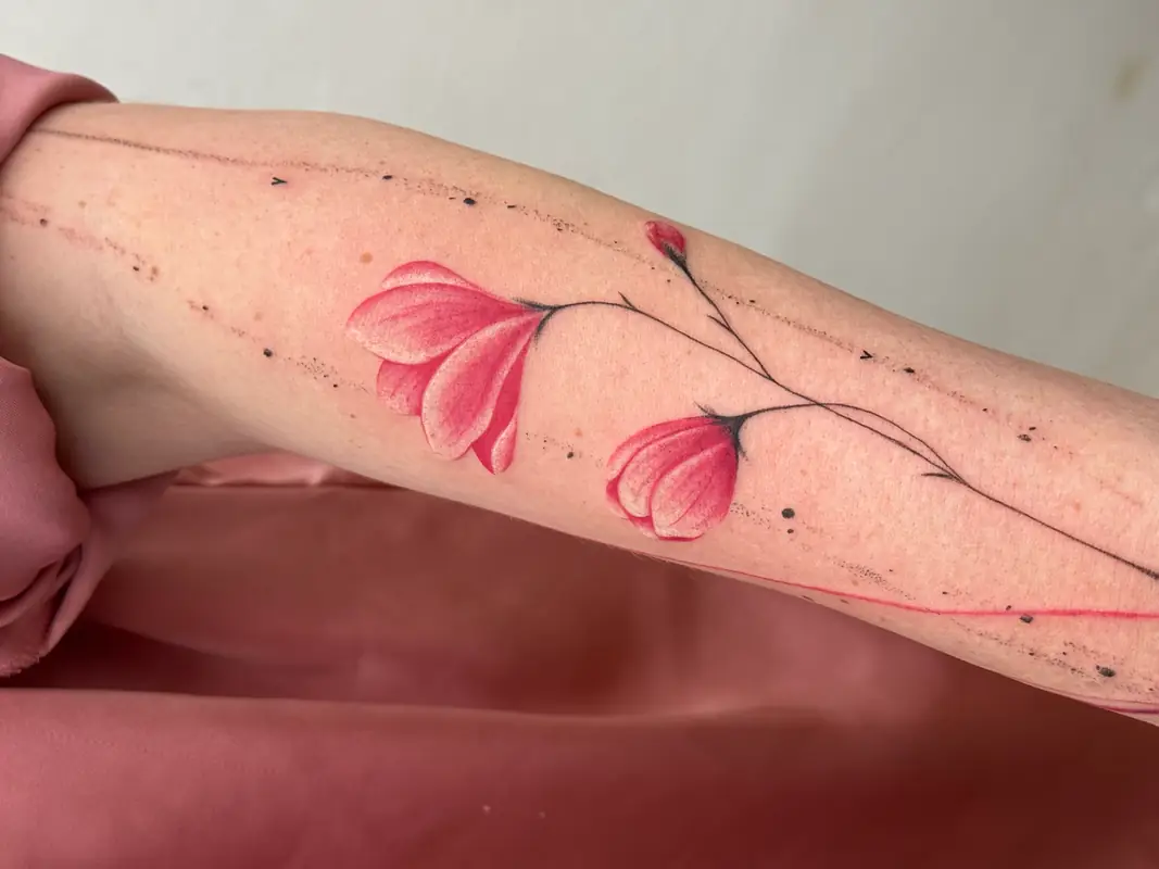 Přírodní Motivy Tattoo